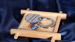 Watch Autism Nanny Keychain Autism Awareness Autistic Support on Amazon Live