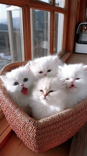 Watch These Tiny Newborn Kittens Take Their First Steps 😭✨