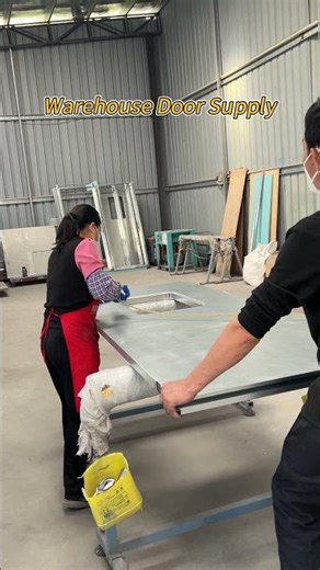 Still losing efficiency because of slow warehouse doors?#doormanufacturer #steeldoor #factory
