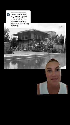 Replying to @jerryc53 #greenscreen The Hemingway House pool is a marvel even today. The only pool within 100 miles at the time of construction, the Hemingways spent today’s equivalent of over $400,000 on its construction. Ernest planned the pool but balked at the constrction costs. His outburst at his wife over the cost of the pool is memorialized by a penny still embedded in the pool’s concrete deck to this day. #hemingwayhouse #keywest