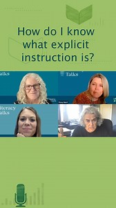 Looking to learn more about explicit reading instruction? Dr. Anita Archer explains this and much more in her special guest appearance on Literacy Talks, streaming Wednesday 9/28. You won’t want to miss it! Catch up on all #LiteracyTalks episodes here: https://readinghorizons.com/literacytalks #scienceofreading #literacy #readinginstruction | Reading Horizons