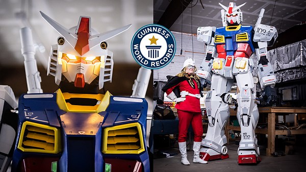 World’s tallest Gundam cosplay, Tom DePetrillo's passion come to life