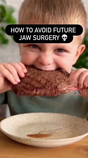 5.3K views · 18 reactions | Chewing firm foods early in life is one...