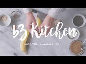 Coconut and Maca Shake