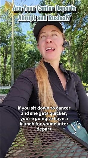 Watch this if you're struggling with canter departs #dressage #equestrian #dressagetraining #horses