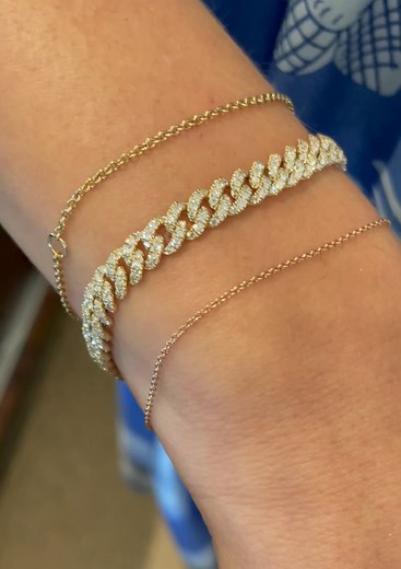 #DonsPickOfTheWeek is this incredible diamond link bracelet. You simply must try it on to feel how silky it feels. “A woman without diamonds is like a sky without stars “. Come to Goldstein’s and let’s make you sparkle! | Goldstein's Jewelers | Facebook
