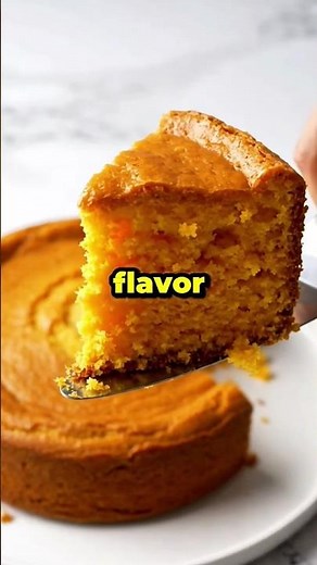5-Ingredient fluffy orange cake 🍊🍰