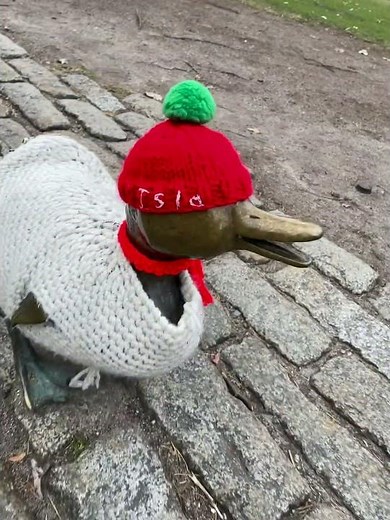 #boston #publicgarden Make Way for Ducklings - Nancy Schön tribute to Robert McCloskey #exploringusa