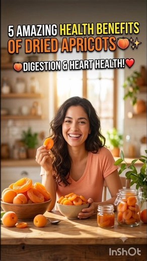 5 Amazing Health Benefits of Dried Apricots 🍑✨