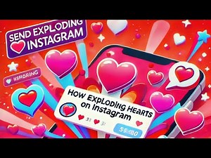 How to Send Exploding Hearts on Instagram