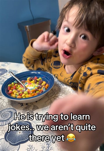 Jokes and punch lines can be harder than it looks lol #jokes #dadjokes #funny #funnyvideos #kidsoftiktok