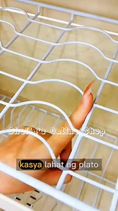 ✨ Metal Dish Rack Cabinet – Multi-Layer Storage with Dustproof Cover! ✅ COD #DishRack #KitchenOrganizer #SpaceSaver #HomeEssentials | Sheila's online shop