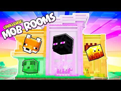 Every Room Is a Different MOB In Minecraft!