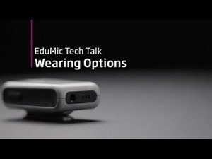 EduMic Wearing Options