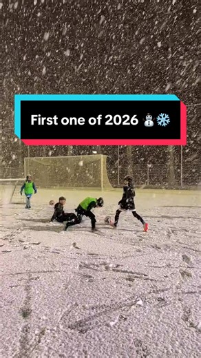 2026's First Snowfall Creates Soccer Excitement