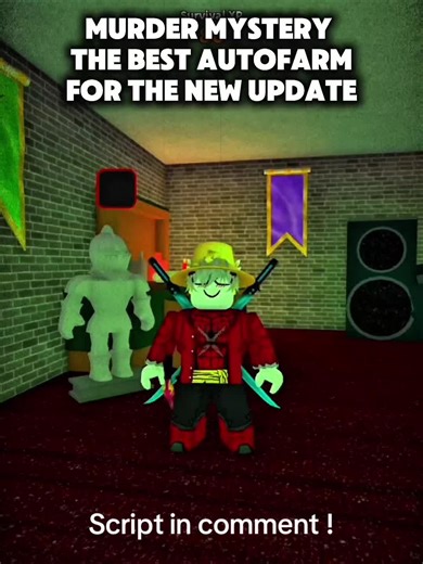 Best mm2 auto farm ! Script in comment !#mm2 #robloxgames #game #mm2 #viral Tag: MM2,mm2 script ,mm2 script auto farm,christmas 2026 script,mm2 auto farm,best auto farm mm2