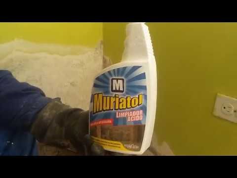 HOW TO REMOVE SALTPETER AND DAMPNESS FROM WALLS