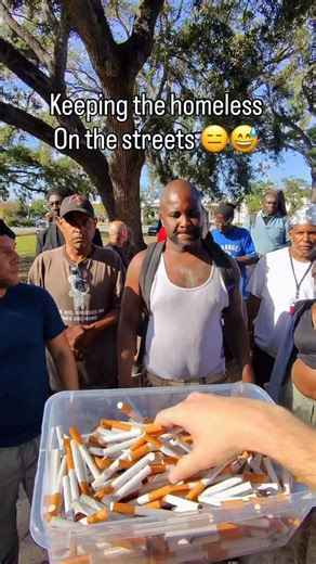 Christian Sansbury on Instagram: "Blessing the homeless"