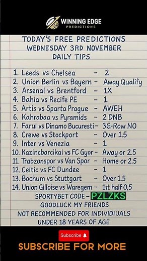 FOOTBALL PREDICTIONS TODAY 3/12/2025 | SOCCER PREDICTIONS TODAY | BETTING TIPS #footballpredictions