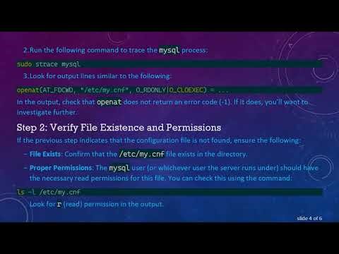 Troubleshooting MariaDB Configuration Changes That Don’t Take Effect