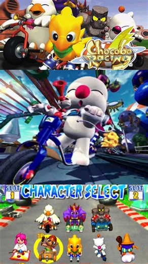 ฉากเปิดเกม Chocobo Racing (PS1) #playstation #chocobo #nostalgia #BankThankZone | BankThank Zone