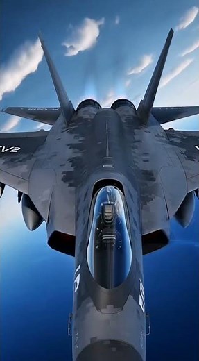 F47 Concept V2 – 6th Gen Stealth Jet Render 🛫