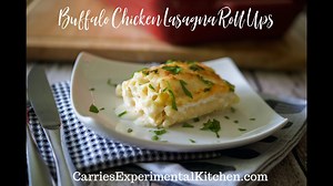 Buffalo Chicken Lasagna Roll Ups, made with a filling similar to Buffalo Wings, rolled up in pasta; then topped with a simple cream sauce. Buffalo Chicken Lasagna Roll Ups, made with a filling similar to Buffalo Wings, rolled up in pasta; then topped with a simple cream sauce. ✳️RECIPE--> https://www.carriesexperimentalkitchen.com/buffalo-chicken-lasagna-roll-ups/ #lasagna #rollups #buffalochicken #pasta | Carrie's Experimental Kitchen | Facebook