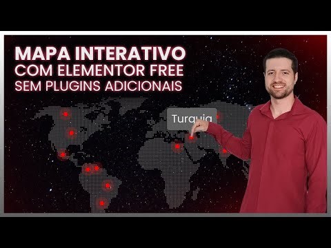 Mapa Interativo com Elementor Free [SEM PLUGINS ADICIONAIS]