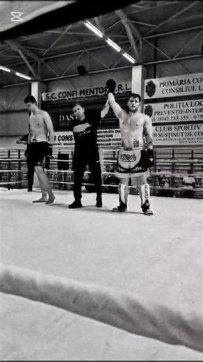 Kickboxing Champion from Romania Celebrates Win