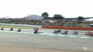 All about the crash 💢 that marked the start of the #BritishGP 🇬🇧 race! #MotoGP | MotoGP