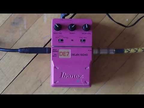 Ibanez DE7 tricks