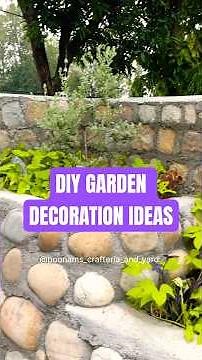 Garden Decoration Ideas | DIY CEMENT MUSHROOM #diy #gardendecor #home