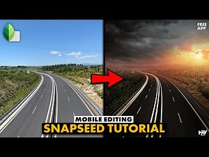 GOLDEN HOUR Image Retouching in SNAPSEED | SNAPSEED TUTORIAL | Android | iPhone