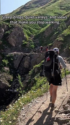 This Narrow Alpine Trail Took My Breath Away | Tour du Mont Blanc