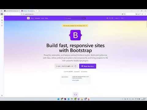 How to download and import Bootstrap
