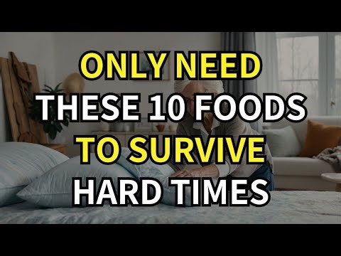 You ONLY Need These 10 FOODS to SURVIVE Hard Times