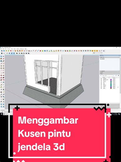 #menggambar #sketchup #tutorial #teknik #arsitektur