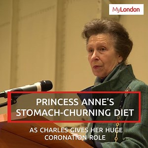 Princess Anne's stomach-churning diet - as Charles gives her huge Coronation role. Like the King, she is said to skip lunches, meaning a big breakfast is vital to get through long days of visiting. 👑 | MyLondon
