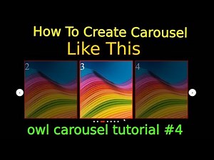 Owl Carousel with Center Active : Owl Carousel Tutorial #4