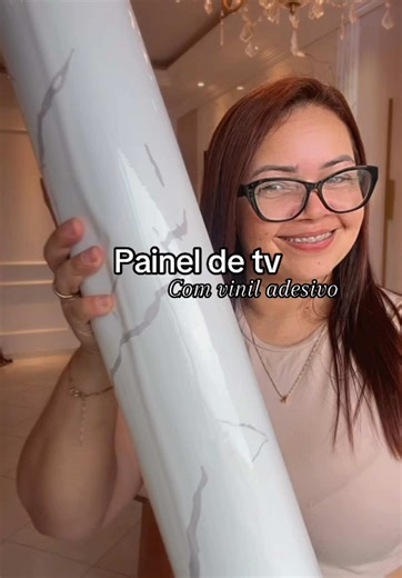 Como fazer um painel de TV com vinil adesivo
