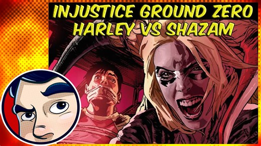 Injustice Harley Quinn vs Shazam vs Black Adam battle