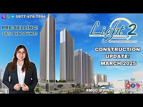LIGHT 2 RESIDENCES - CONSTRUCTION UPDATE MARCH 2025!
