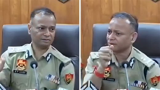 ‘Maa Ka Doodh Piya Hai Toh...’: Haryana DGP OP Singh Dares Gangsters Hiding Abroad To Face Police; Calls Them 'No Better Than Jackals' | Video