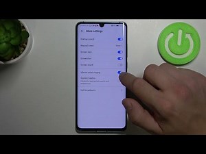 How to Turn On / Off Call Vabrations in HUAWEI P30 Pro
