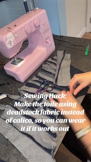 Sewing Hack: Create Wearable Toiles with Deadstock Fabric
