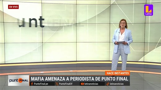 5.2K views · 110 reactions | #URGENTE | Periodista de #PuntoFinal está recibiendo amenazas tras ser publicado el reportaje "Certificados de estudios a la orden", que expone a la mafia que vulnera la base de datos de Minedu para crear documentos falsos. | Punto Final | Facebook