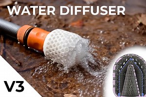 STL Water Diffuser for Garden Hose – High Flow Quick-connect Sprinkler Head Preventing Soil Erosion While Watering - Etsy