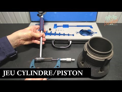 22 Révision du moteur - mesure des cylindres et des pistons (partie 4 : jeu cylindre-piston)