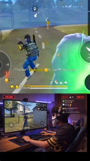 1v3 with desert eagle 👉🏻next level gameplay 👾