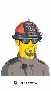 "Just call me Fireman Skinner!"⁠ ⁠ ⁠ #turnedyellow #fireman #doh #haha #cool #artwork #vibecheck #bro #fanart #giftideas #dude #gift #jeez #unique #giftforher #giftforhim #exploremore ⁠#springfield #explorepage | Turned Yellow